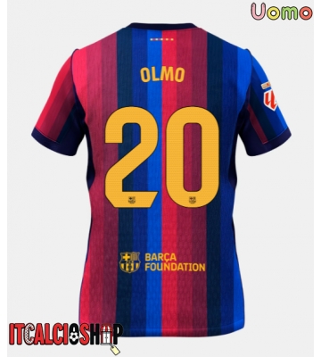 Barcelona Dani Olmo #20 Prima Maglia 2026-27 Manica Corta